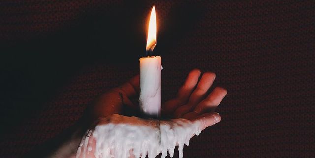 Sensual Play With Candles