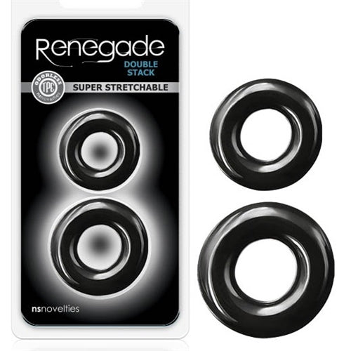 Renegade Double Stack Super Stretchable Cock Rings
