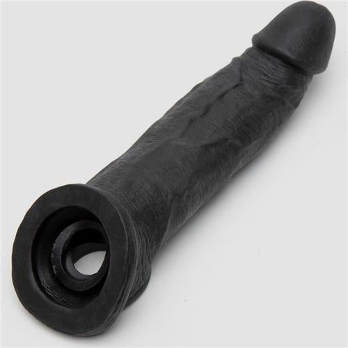 New Release Real Rock Penis Extension Sleeve - Tan - 8 Inch