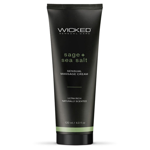 Wicked SAGE + SEA SALT Sensual Massage Cream
