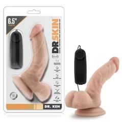 Dr Skin Dr Ken 6.5’ Vibrating Cock