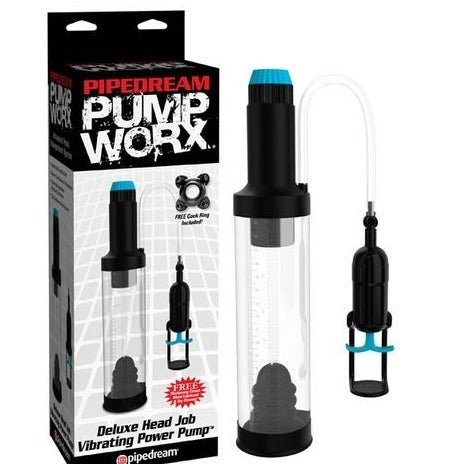 Pump Worx Deluxe Head Job Vibrating Power Pump
