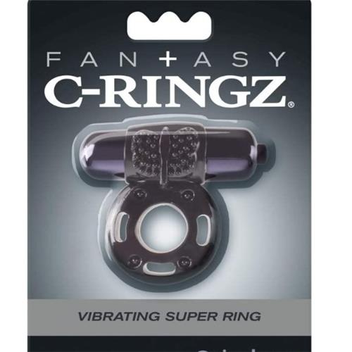 Fantasy C-Ringz vibrating super ring BLK