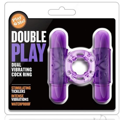 Double Play - Dual Vibrating Cock Ring