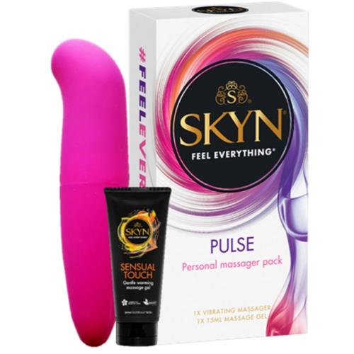 Skyn - Pulse Pack - Personal Massager & Massage Gel