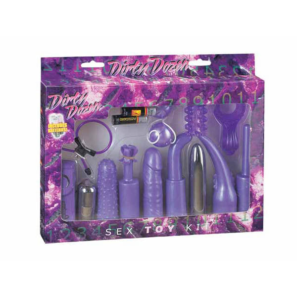 Dirty Dozen - Purple Toy Kit - 12 Piece Set