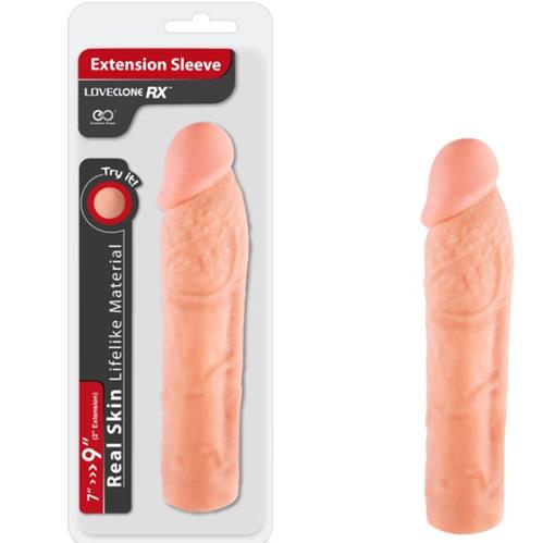 Penis Extension Sleeve By Loveclone RX 9’