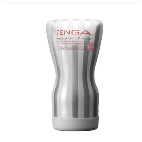 Soft Case Cup - Gentle - Tenga - WHITE/GREY
