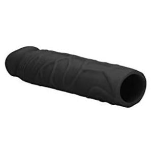 Real Rock Penis Extension Sleeve - Black - 7 Inch