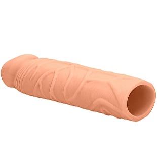 New Release Real Rock Penis Extension Sleeve - Flesh - 6 Inch