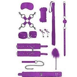 OUCH intermediate bondage kit-purple