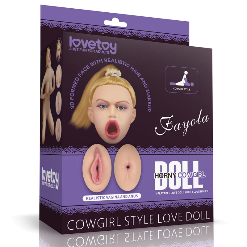 Fayola Horny Cowgirl Doll - Inflatable Love Doll