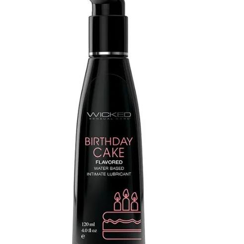 Wicked Birthday Cake Flavoured Lube-120ml