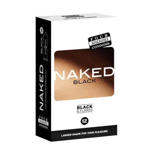 Claredale condoms Naked Black Condoms 12 pack