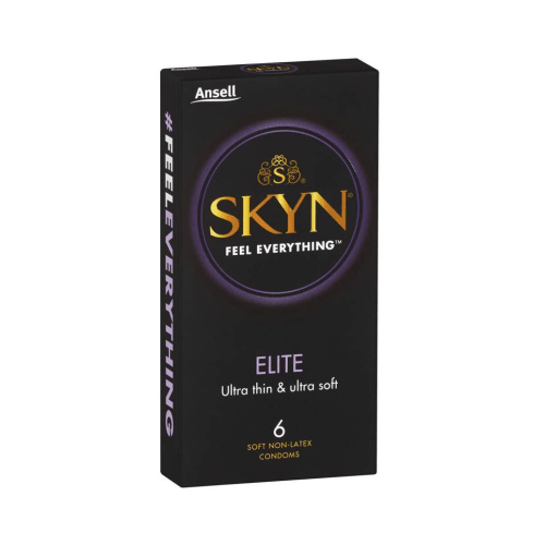LonBrook condoms Super Thin Condoms by Skyn Elite 6 pack