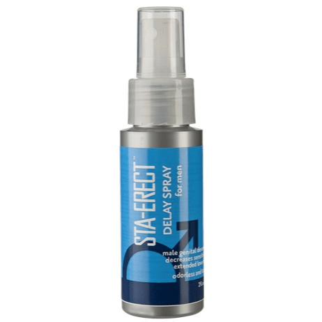 Claredale Delay Spray & Creams Sta-Erect Delay Spray for Men with Pheremones - 59 ml Bottle