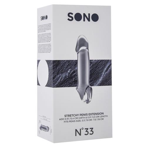 Sono Stretchy Penis Extension - No 33 - Clear