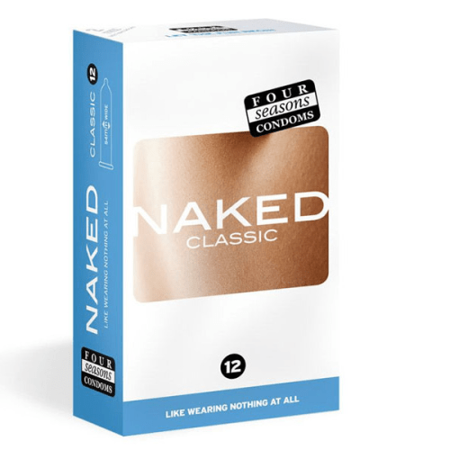 Claredale LubesCondoms Naked - Classic 12 Pack Condoms