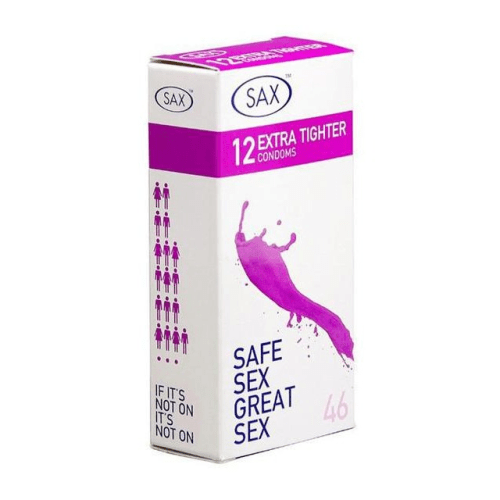 Claredale LubesCondoms Sax - Extra Tight Condoms 12 Pack