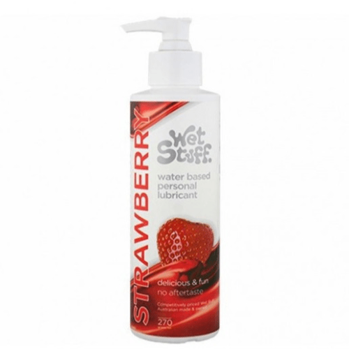 LonBrook lubricant Strawberry Flavoured Lubricant - wet stuff 270g