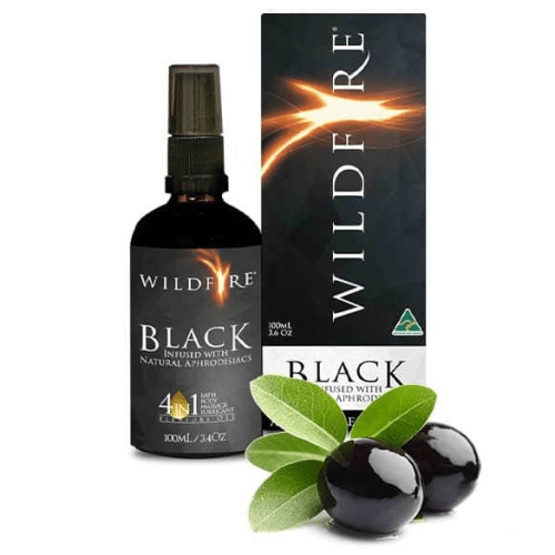 wildfire massage oils Wildfire Black Massage Oil 100ml