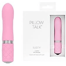 LonBrook mini vibrator Pillow Talk Flirty mini massager PINK