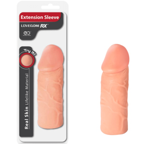 Claredale penis extender Penis Extension sleeve by Loveclone Rx Small