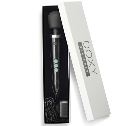 Sugar & Sas Wands Powerful Wand Massager by Doxy Diecast in Black