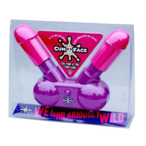 Cum Face! Duel Pump Action Penis Game: The Ultimate Adult Party Game