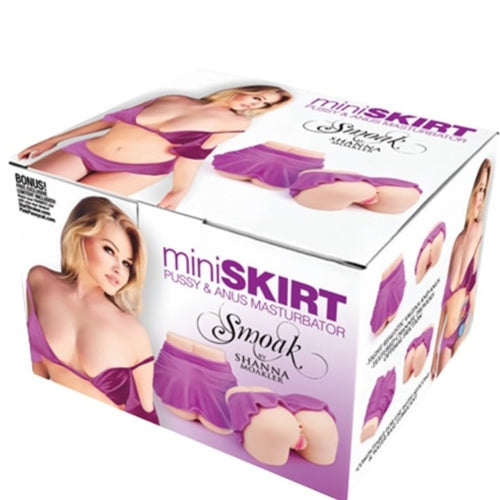 SMOAK by Shanna Moakler Mini Skirt Pussy & Anus Masturbator