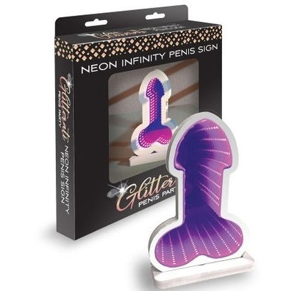 Glitterati Neon Infinity Penis Sign