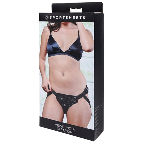 Velvet Noir Strap On Harness