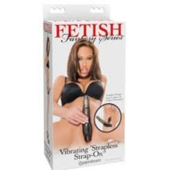 Fetish Fantasy Series vibrating strapless strap-on