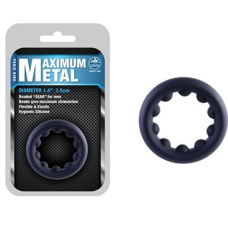 Maximum Metal - Black 35 mm Cock Ring