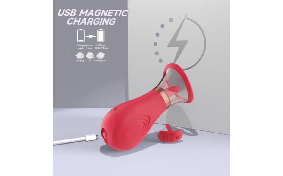 Sybil 3-in-1 Sucking Licking Tickling Stimulator