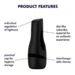 Satisfyer Men Classic Masturbator BLACK
