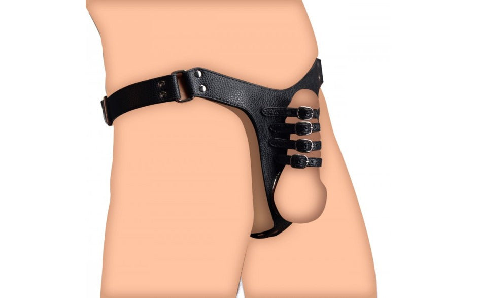 Strict Male Chastity Harness