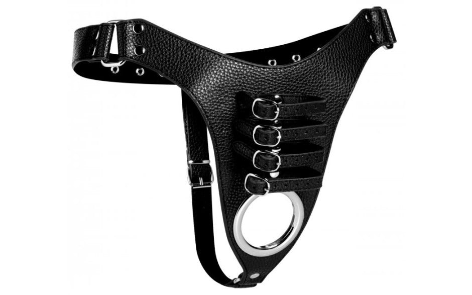 Strict Male Chastity Harness