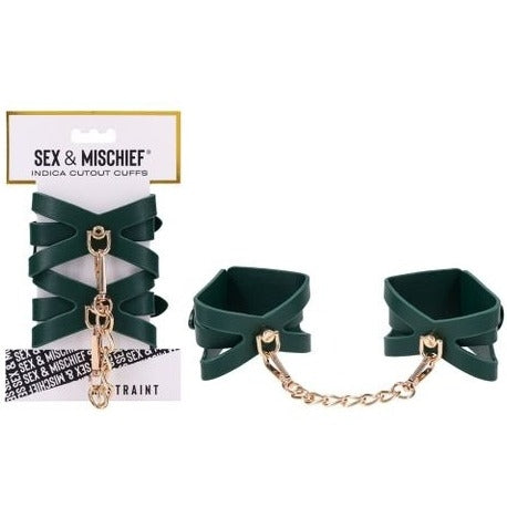 Sex & Mischief Indica Cutout Cuffs