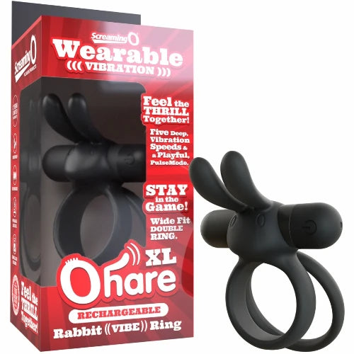 Screaming O® Rechargeable Ohare XL Ring – Black