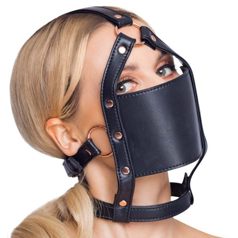 Bad Kitty Head Harness with a Gag