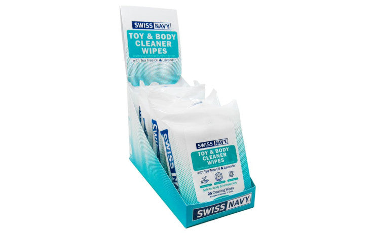 Swiss Navy Toy & Body Cleaner Wipes