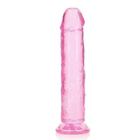 Crystal Clear Dildo 10 Inch Straight No Balls