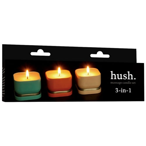 Hush 3 in 1 Massage Candles