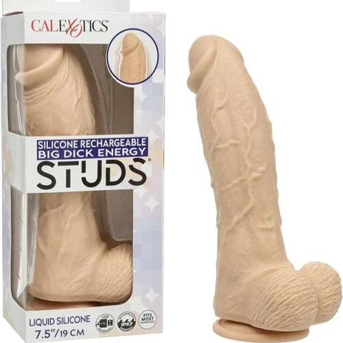 Silicone Rechargeable Big Dick Energy Studs® - Ivory