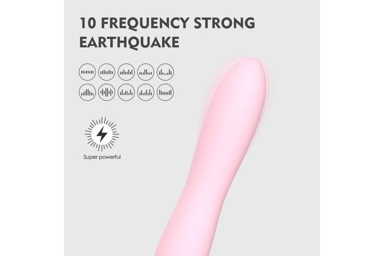 Bella Silicone 140mm Bullet Massager Pink