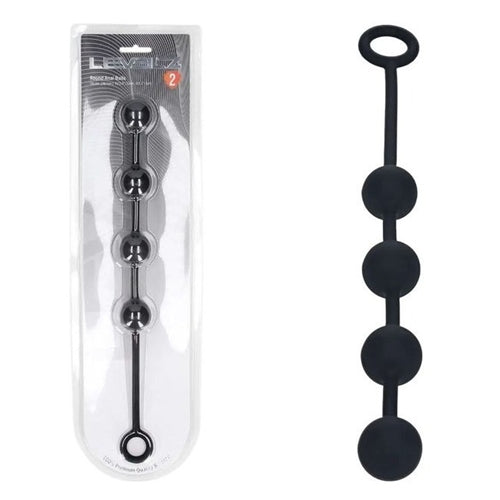 LEVELZ Round Silicone Anal Balls - medium 30mm