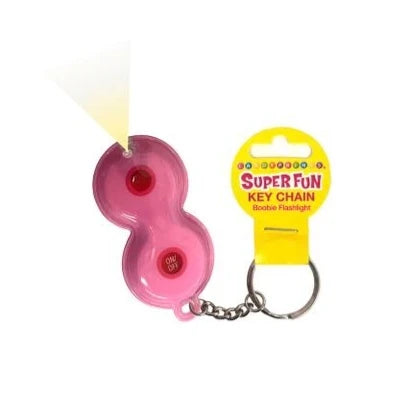 Super Fun Key Chain - Boobie Flashlight