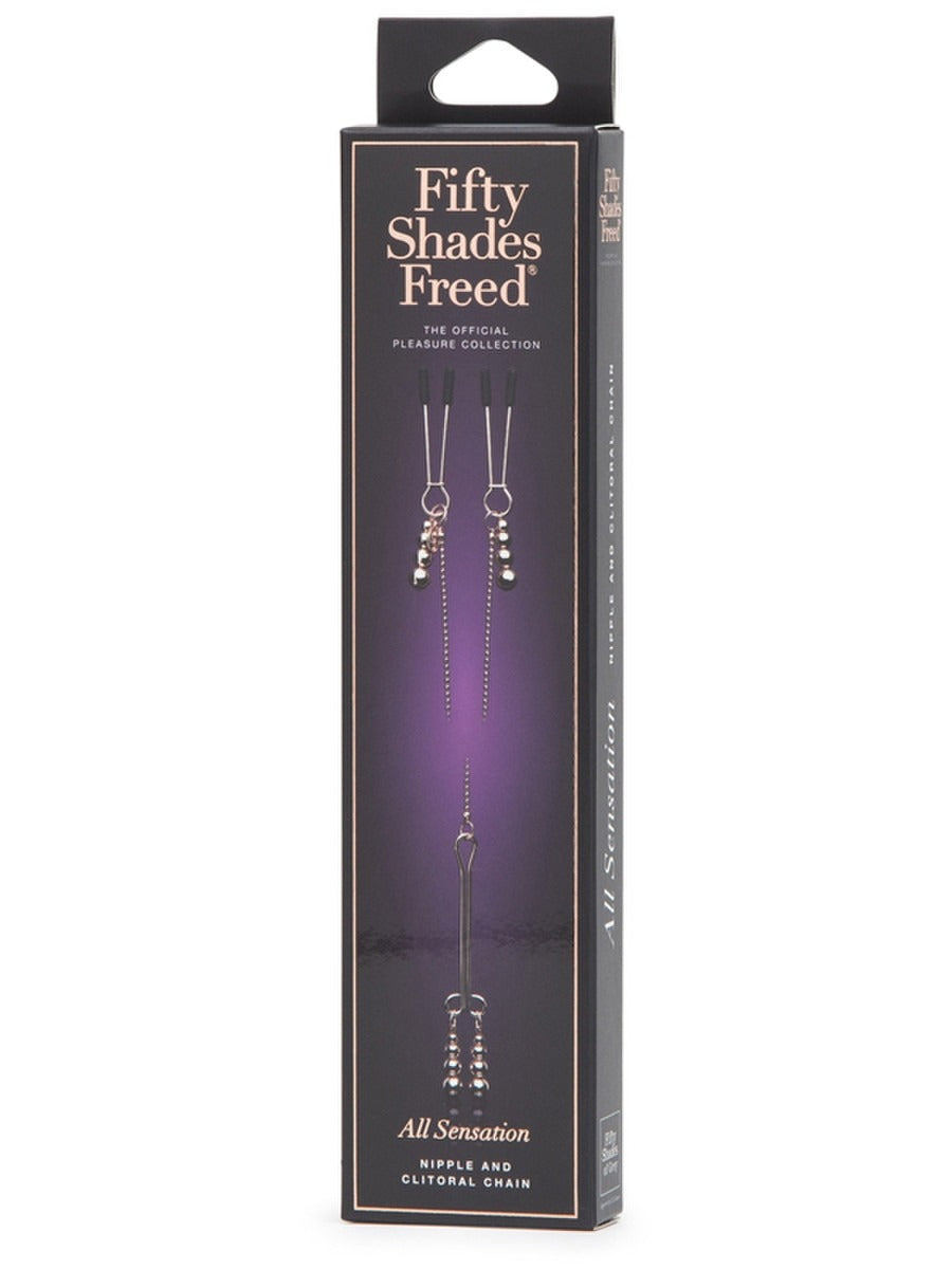 Fifty Shades Freed All Sensation Nipple and Clitoral Chain