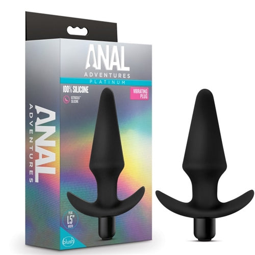 Anal Adventures Platinum Vibrating Plug